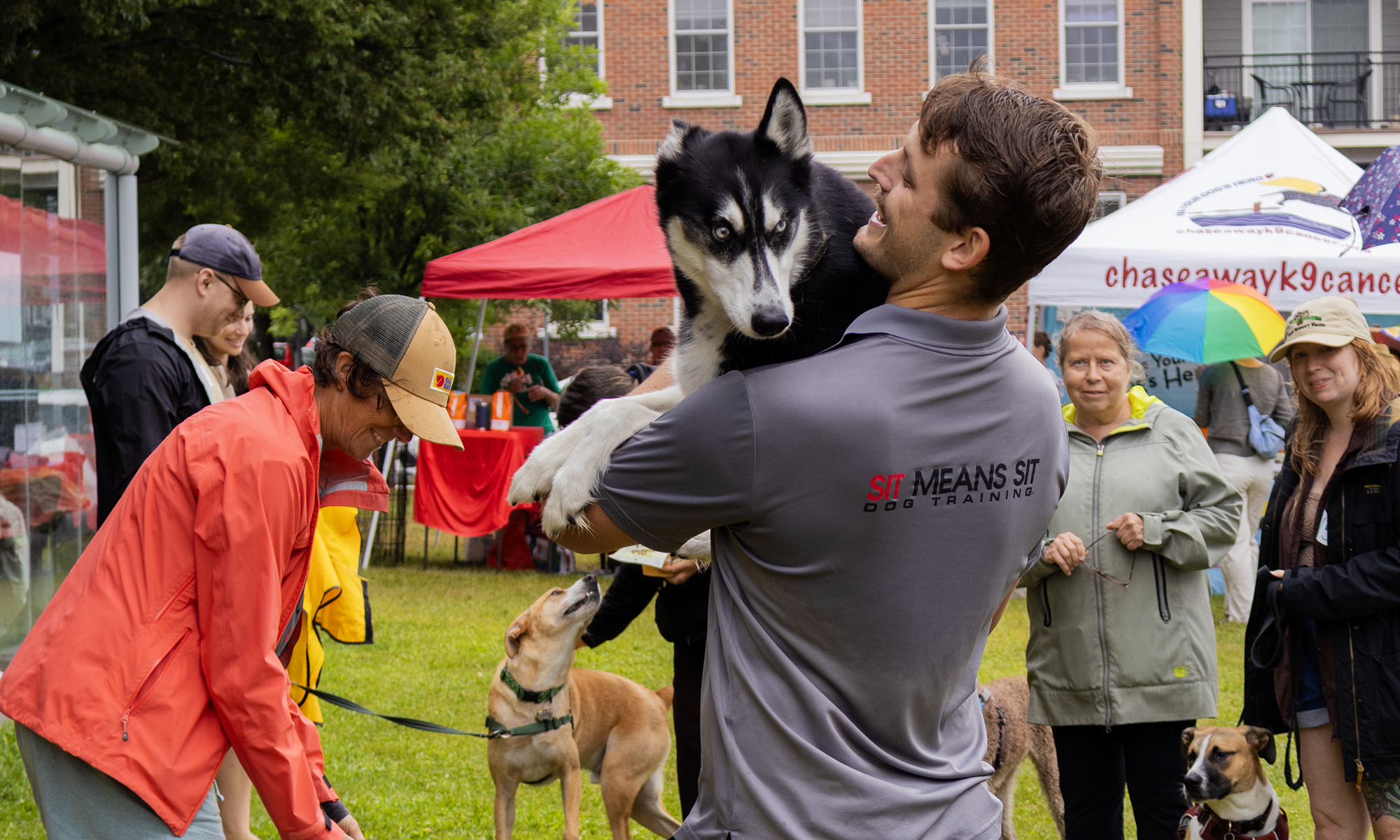 Guests and visitors enjoying Best Pooch in the Noosk