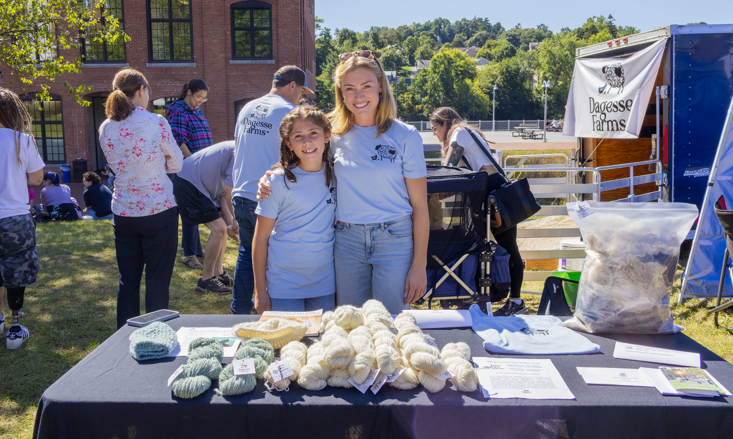 Dagesse Farms at Fiber Fair
