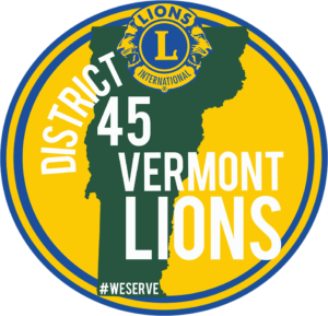 Lions Club District 45 Logo